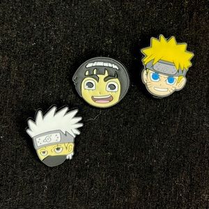 Naruto Croc Charms